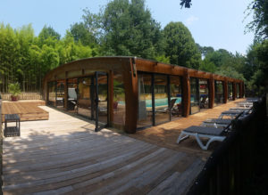 piscine couverte chauffée Sarlat