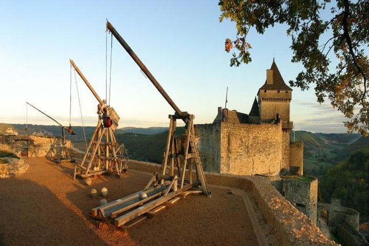 Trébuchet château de Castelnaud